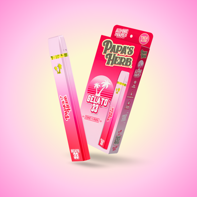 THCa Gelato 33 Disposable Vape